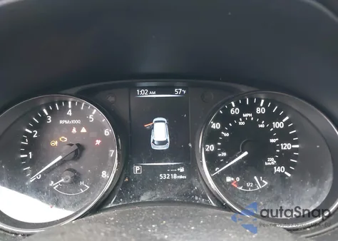 2017 Nissan Rogue Sv z USA, uszkodzony, nr VIN KNMAT2MTXHP527929